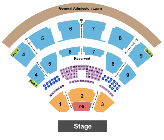 Walnut Creek Amphitheatre Hardy Seating Chart